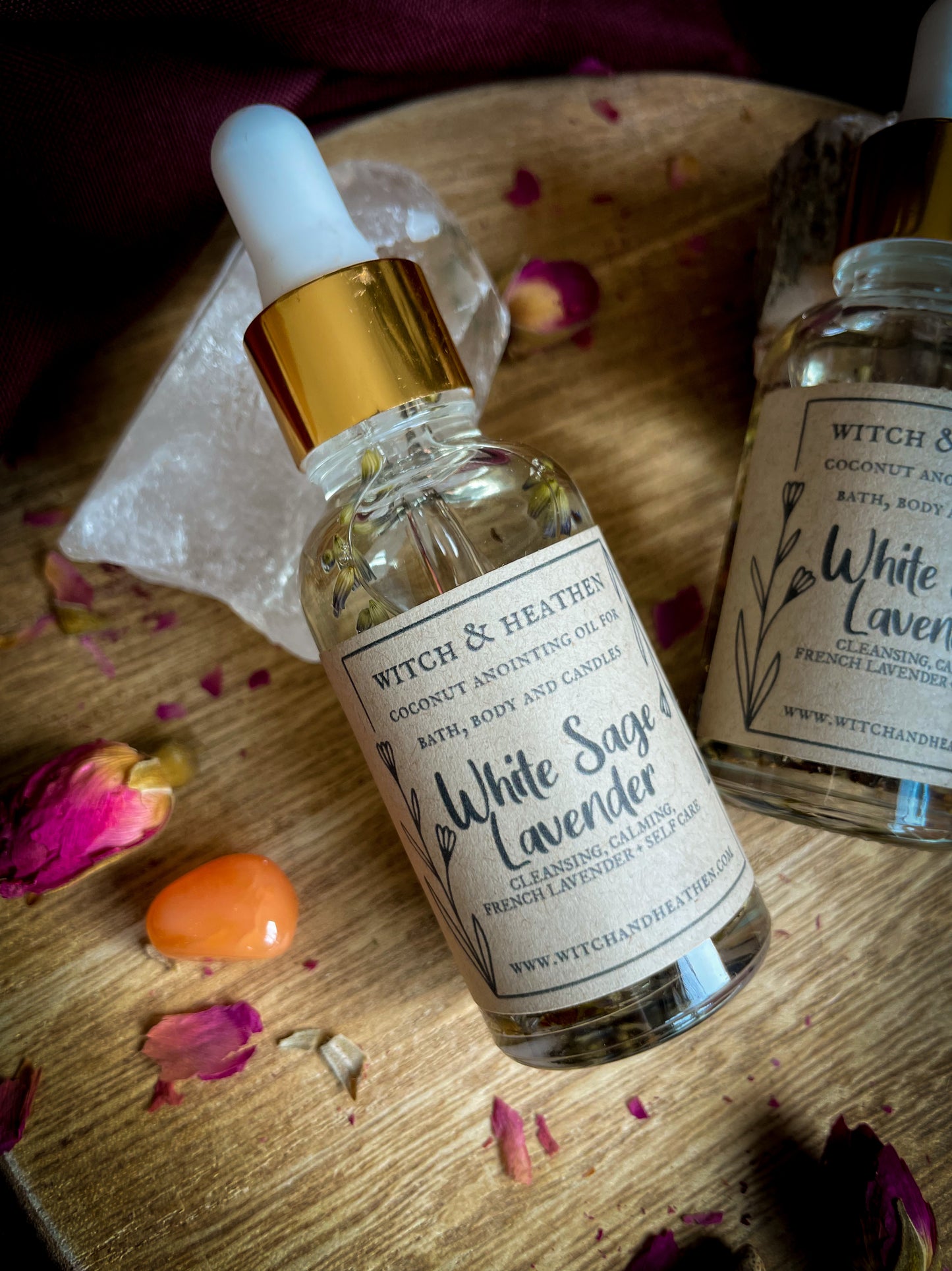 White Sage + Lavender Relaxing Ritual Bath & Body Oils